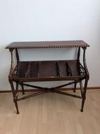 Tijdschriftenrek en vynilhouder Faux houten boekenrek, Huis en Inrichting, Tafels | Sidetables, Ophalen, Recency chippendale, Gebruikt