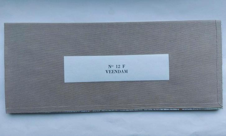 12F stafkaart uit 1960 Veendam Nieuwe Pekela Muntendam, Boeken, Atlassen en Landkaarten, Zo goed als nieuw, Landkaart, Nederland