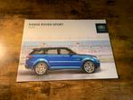 Range Rover Sport SVR Brochure 2014 EN, Ophalen of Verzenden, Zo goed als nieuw, Algemeen
