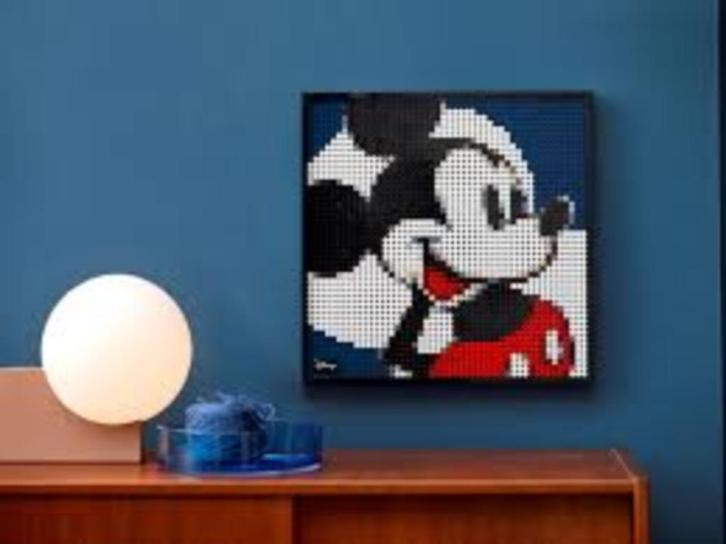 LEGO Art Disney's Mickey Mouse - 31202, Kinderen en Baby's, Speelgoed | Duplo en Lego, Zo goed als nieuw, Lego, Complete set, Ophalen of Verzenden