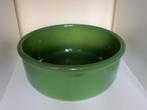 Groene bloempot sierpot 25,5 cm groen aardewerk, 25 tot 40 cm, Rond, Binnen, Ophalen of Verzenden