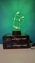 Pikachu met bal 3d lamp, Ophalen of Verzenden, Nieuw, Minder dan 50 cm