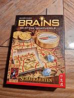 Brains - 50 pittige Denkpuzzels - schatkaarten, Ophalen of Verzenden, Minder dan 500 stukjes, Zo goed als nieuw, Overige typen