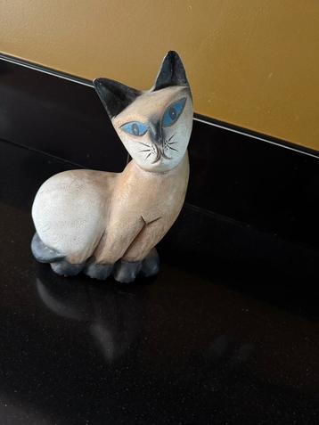 Teakhouten Siamese kat beschikbaar voor biedingen