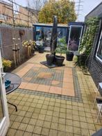 Tegels met siermotief, Tuin en Terras, Tegels en Klinkers, Ophalen of Verzenden, Zo goed als nieuw, 10 m² of meer, Beton