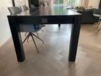 Mooie robuuste zwarte tafel, Chinese look, Ophalen, Gebruikt, 200 cm of meer, 50 tot 100 cm