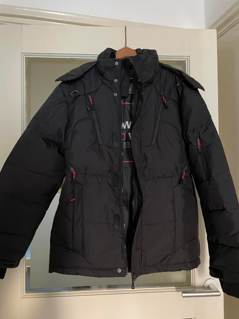 Heren Winterjas Zwart., Ophalen of Verzenden, Nieuw, Maat 46 (S) of kleiner, Zwart
