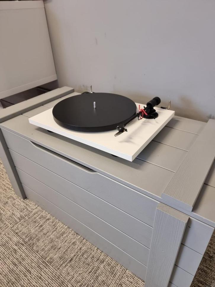 Pro-Ject | Primary E Phono | Platenspeler | Wit, Audio, Tv en Foto, Platenspelers, Zo goed als nieuw, Platenspeler, Overige merken