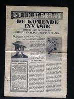 Duits pamflet Groeten uit Engeland, Verzamelen, Militaria | Tweede Wereldoorlog, Ophalen of Verzenden, Engeland