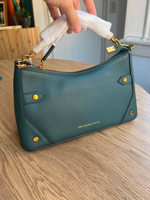 Smaak Amsterdam Sonny Forest Green - Nieuw!, Sieraden, Tassen en Uiterlijk, Tassen | Damestassen, Nieuw, Handtas, Groen, Ophalen of Verzenden