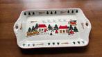 Mason’s CHRISTMAS VILLAGE 1983 Cakeschaal, Ophalen of Verzenden, Overige stijlen, Porselein, Schaal of Schalen