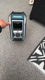 Makita DMR115 10,8-18V accu bouwradio DAB+ bluetooth, Ophalen of Verzenden, Zo goed als nieuw, Bouwradio, Met cd-speler