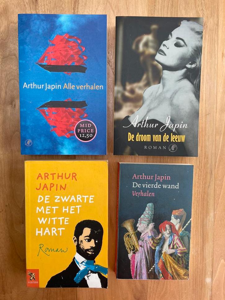 4 boeken van Arthur Japin, Boeken, Literatuur, Zo goed als nieuw, Nederland, Ophalen of Verzenden