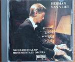 Herman van Vliet - Orgelrecital op monumentale orgels, Cd's en Dvd's, Ophalen of Verzenden, Zo goed als nieuw, Overige typen