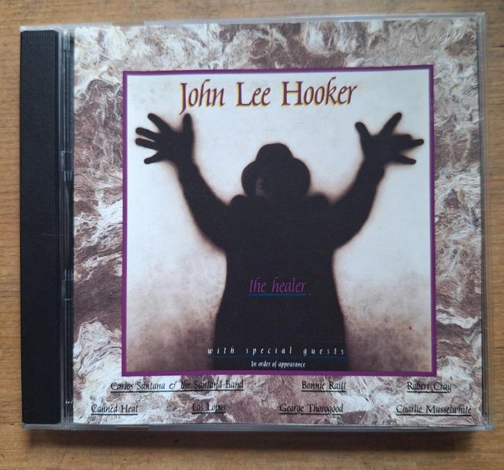 John Lee Hooker - The Healer (cd), Cd's en Dvd's, Cd's | Jazz en Blues, Zo goed als nieuw, Blues, 1980 tot heden, Ophalen of Verzenden