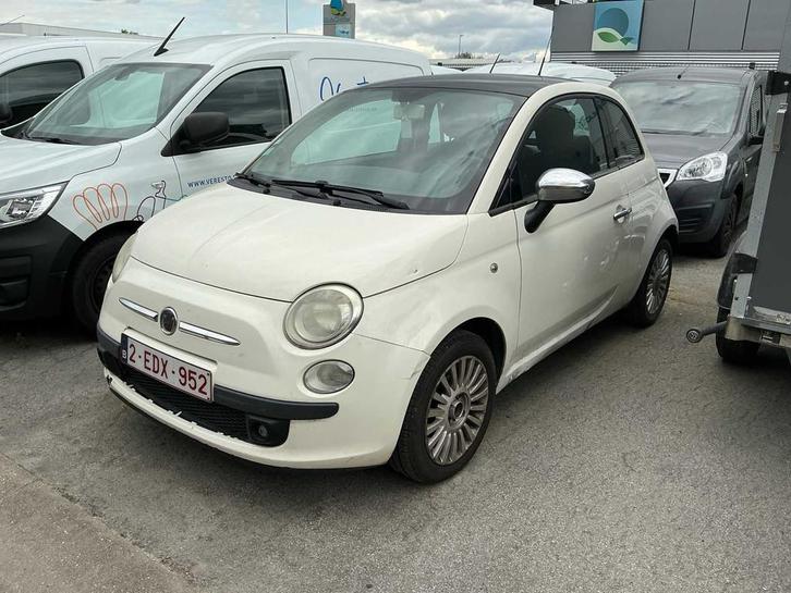 2009 Fiat 500 Personenauto, Auto's, Fiat, Bedrijf, Overige brandstoffen, Overige carrosserieën, Handgeschakeld, Gebruikt