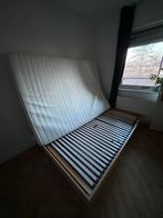 Bed 140x200 cm met matras - 20 jaar oud, Ophalen, Gebruikt, Bruin, 140 cm
