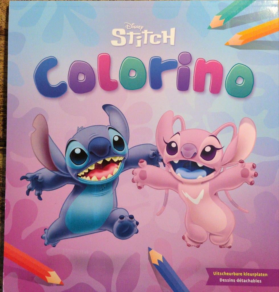 Stitch Colorino Uitscheurbare Kleurplaten - Nieuw, Kinderen en Baby's, Ophalen of Verzenden, Nieuw, Knutselen