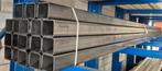 Koker 80x80x5 6 meter lang 7 stuks, Doe-het-zelf en Verbouw, Metalen, Ophalen, Nieuw, IJzer