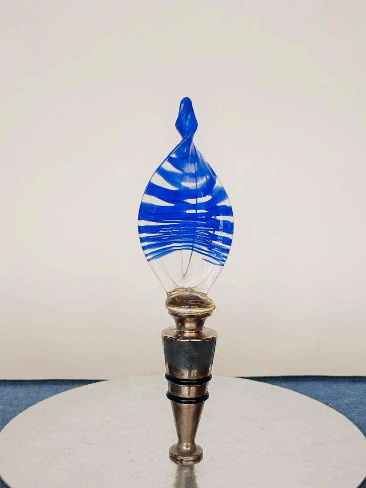 Flessenstopper Murano Glas, Antiek en Kunst, Antiek | Glas en Kristal, Ophalen of Verzenden