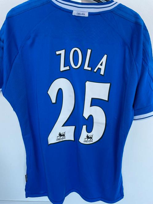 Retro Zola Chelsea Italië prem umbro league vintage giafranc, Sport en Fitness, Voetbal, Nieuw, Shirt, Maat L, Ophalen of Verzenden