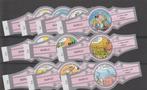 reeks - 1276  asterix   1-10   sigarenbandjes, Verzamelen, Ophalen of Verzenden, Zo goed als nieuw, Sigarenbandjes