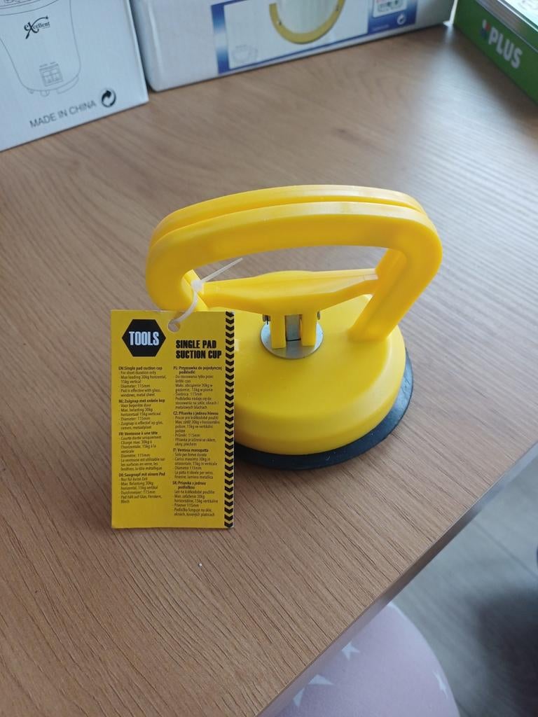 Grijp Zuignap Glas Zuignap - Nieuw, Ophalen of Verzenden, Nieuw