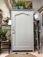 Eendeurskast linnenkast meidenkast biedermeier buffetkwst, Ophalen, 100 tot 150 cm, Zo goed als nieuw, Nvt