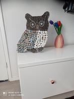 Mooie kunstwerk uil 42 x 32 x 7,5 cm, Verzamelen, Beelden en Beeldjes, Ophalen of Verzenden, Zo goed als nieuw, Dier