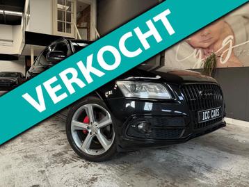 Audi Q5 2.0 TFSI 224pk quattro, lage km, s-line, trekhaak, n beschikbaar voor biedingen