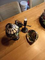 Tiffany lampjes, Huis en Inrichting, Lampen | Tafellampen, Gebruikt, Ophalen of Verzenden, Glas, Glas in lood