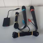 PS2 en PS3 | 2x Originele Singstar Microfoon, Spelcomputers en Games, Muziek, Gebruikt, Ophalen of Verzenden, 3 spelers of meer