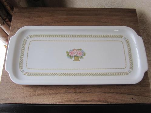 King cake plate Gallo gallery - Leonardo wit porselein, Huis en Inrichting, Keuken | Servies, Zo goed als nieuw, Schaal of Schalen