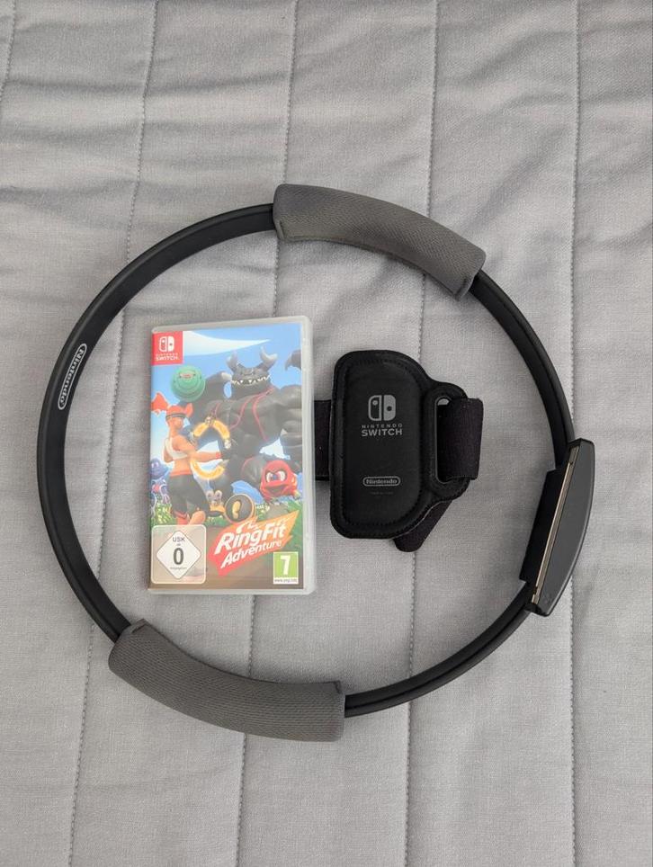 Ring Fit Adventure - Nintendo Switch, Spelcomputers en Games, Games | Nintendo Switch, Zo goed als nieuw, Avontuur en Actie, 1 speler