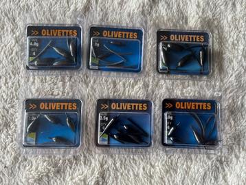 adv 58 / NIEUW ixset 6 blisters oilivette 's PRESTON beschikbaar voor biedingen