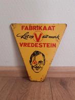 Vredestein fabrikaat emaille bordje, Antiek en Kunst, Antiek | Emaille, Ophalen of Verzenden