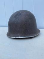 Antieke dubbele helm WOII, Ophalen of Verzenden, Landmacht, Overige gebieden, Helm of Baret