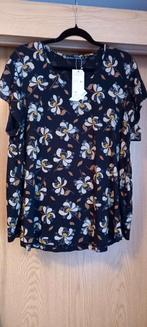 Gudrun Sjödén top Kaprifol xxl nieuw, Verzenden, Zwart, Maat 46/48 (XL) of groter, Nieuw