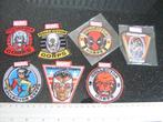 7x opstrijk embleem marvel collector corps superhelden 2017, Verzenden, Nieuw, Hotfix applicaties