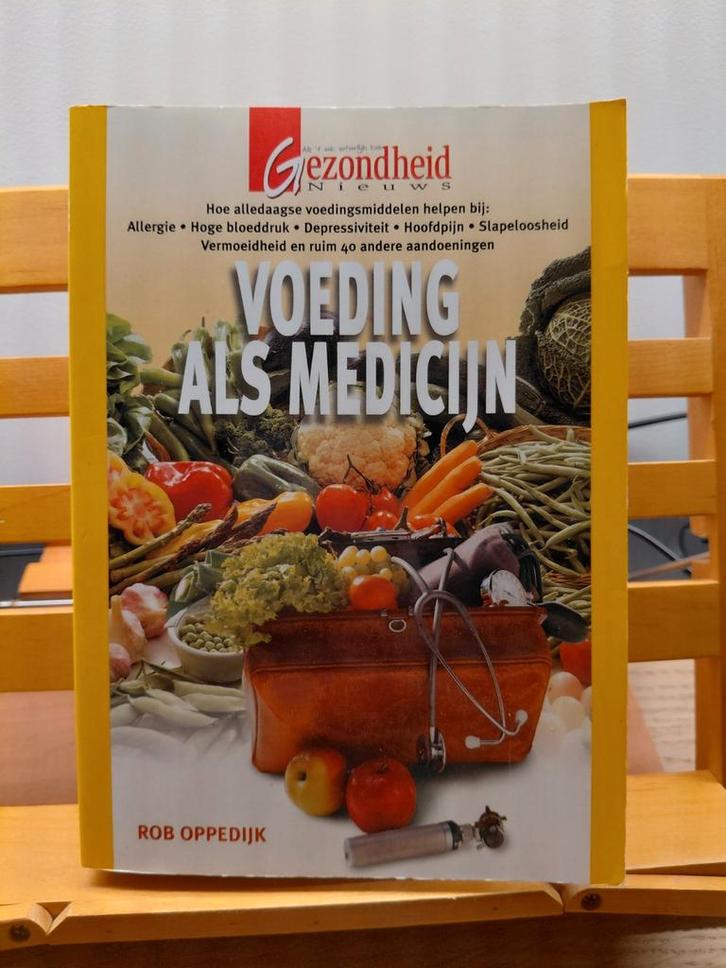 Voeding als Medicijn - Rob Oppedijk, Boeken, Gezondheid, Dieet en Voeding, Gelezen, Dieet en Voeding, Ophalen of Verzenden