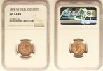 Nederland - 1 cent 1878 Willem III in NGC slab MS64, Postzegels en Munten, Munten | Nederland, Ophalen of Verzenden, Koning Willem III
