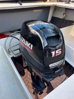 Liberty 530 tender suzuki 15pk en trailer full opties!, Watersport en Boten, Sloepen, Ophalen, 10 tot 30 pk, Zo goed als nieuw