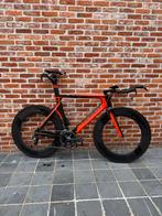 Tijdrit / triathlonfiets, Carbon, Zo goed als nieuw, Meer dan 20 versnellingen, 53 tot 57 cm