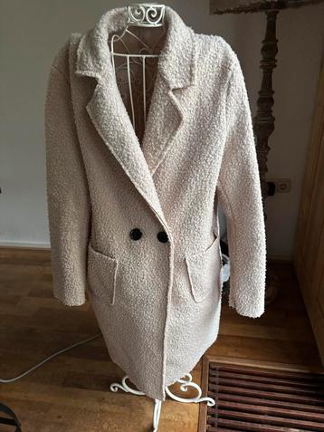 Beige Teddy Jas - Maat M beschikbaar voor biedingen