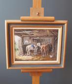 Henk van Leeuwen van Oudewater - Olieverf stalinterieur met, Ophalen