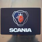 Scania Logo Metalen Plaat, Huis en Inrichting, Ophalen of Verzenden, Zo goed als nieuw