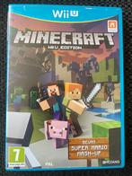 Minecraft Wii U edition bevat super Mario mash up, Spelcomputers en Games, Games | Nintendo Wii U, Ophalen of Verzenden, Zo goed als nieuw