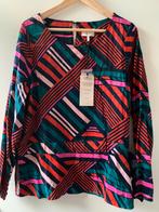 Numph top blouse lange mouw nieuw 38 kleur groen roze rood, Maat 38/40 (M), Verzenden, Nieuw, Numph