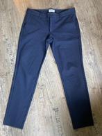 gestreepte donkerblauwe pantalon m 32, Ophalen of Verzenden, Zo goed als nieuw, Blauw, Only & Sons