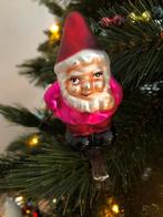 Oude Vintage Kerstbal Kerstman Kabouter op Knijper, Diversen, Kerst, Ophalen of Verzenden, Zo goed als nieuw